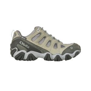 OBOZ US 11W WOMEN'S SAWTOOTH II LOW WATERPROOF Frost Gray Sage Hiking Boots